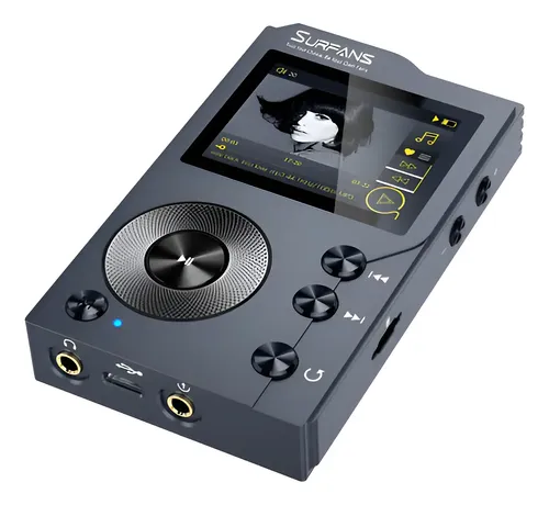 Reproductor De Mp3 Surfans F20 Tarjeta De Memoria 32 Gb - Grey