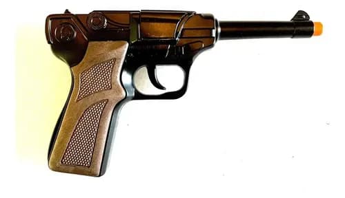 Pistola De Juguete Luger A Cebita - A Pedido_exkarg Negro 3
