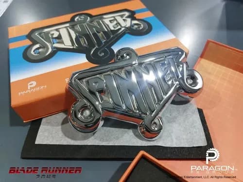 Emblema Blade Runner 2049 Spinner Licensed - A Pedido Plateado 4