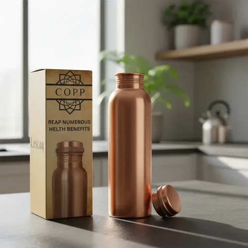 Botella Hidratacion Agua De Cobre Copper - A Pedido Cobre