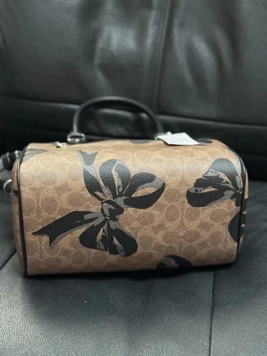 Cartera  Coach Rowan Satchel - A Pedido_exkarg Marrón 4