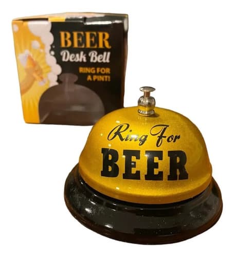 Campana Llamadora Ring For Beer - A Pedido_exkarg Amarillo 4