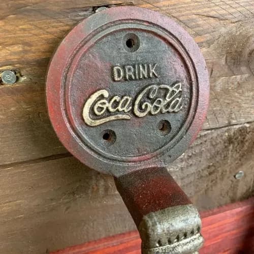 Manija Puerta De Hierro Coca Cola - A Pedido_exkarg Rojo 3
