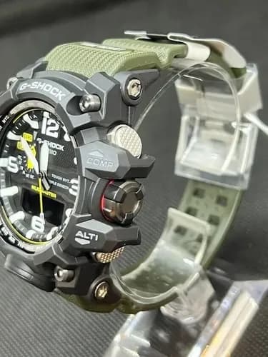 Reloj Casio G-shock Gwg-1000-1a3jf - A Pedido_exkarg Verde Oscuro Negro 4