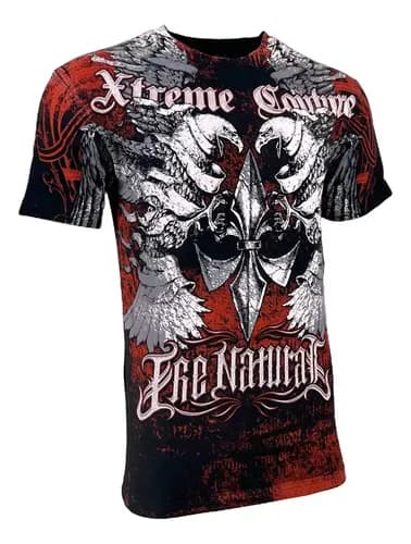 Remera Affliction Men's T-shirt Osiris - A Pedido_exkarg Rojo M 2
