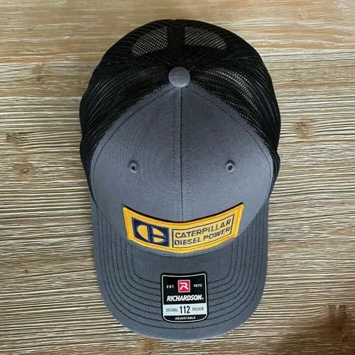 Gorra Caterpillar Diesel Power Block - A Pedido_exkarg Gris Xxx 2
