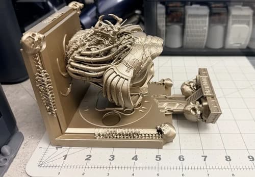Estante De Pared De Alien Vs. Predator (avp) - A Pedido Beige 3