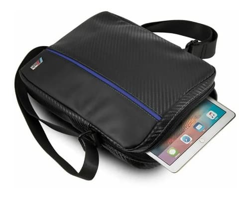 Morral Bmw® Nylon Carbon Effect Original - A Pedido_exkarg Negro 3