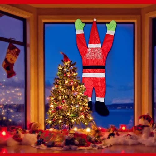 Adorno Papa Noel Colgante - A Pedido_exkarg Rojo 7