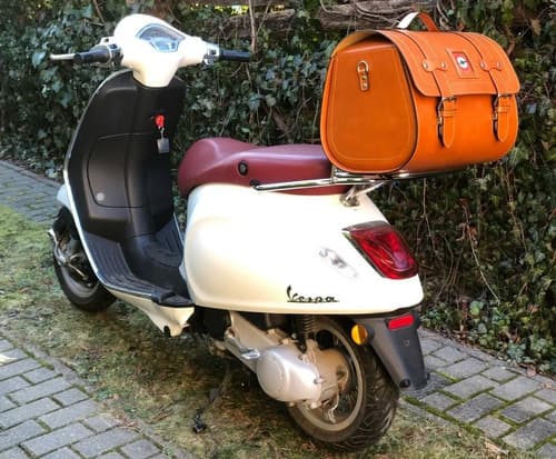 Baul Porta Equipaje Top Moto Vespa - A Pedido_exkarg Marrón 7
