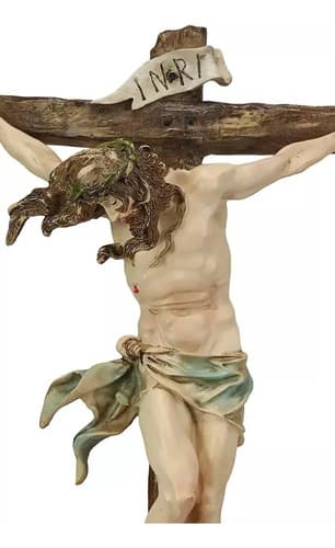 Estatua Jesus Christ At Calvary Crucifix - A Pedido_exkarg Piel 4