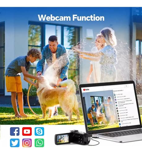 Camara 4k 30fps 42mp Handheld - A Pedido_exkarg Negro 5