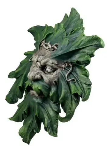 Placa Decorativa De Pared Enigma - A Pedido_exkarg Green Face 2