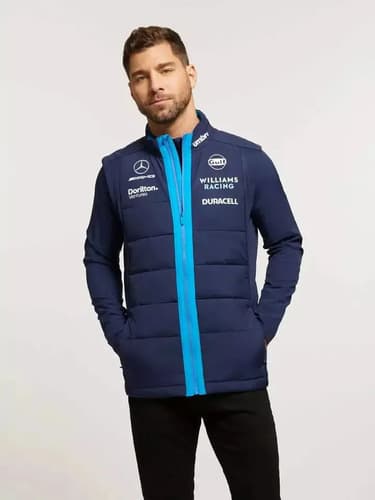Chaleco Williams Racing F1 2023 - A Pedido_exkarg Azul 38 5