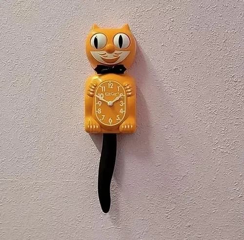 Reloj De Pared Kit Kat Festival Orange - A Pedido_exkarg Naranja 3