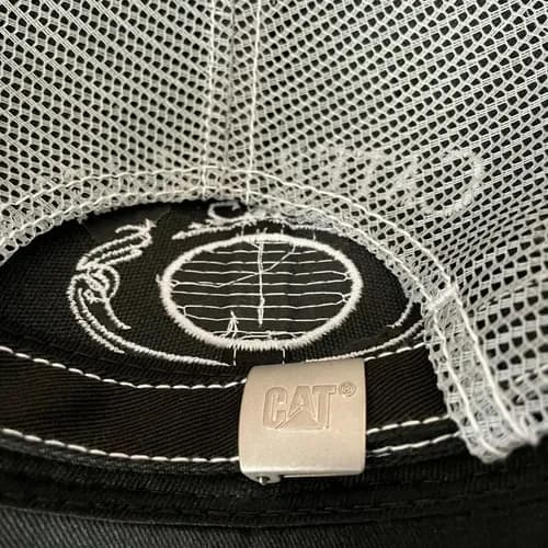 Gorra Caterpillar Cat Equipment Script - A Pedido_exkarg Negro Xxx 4