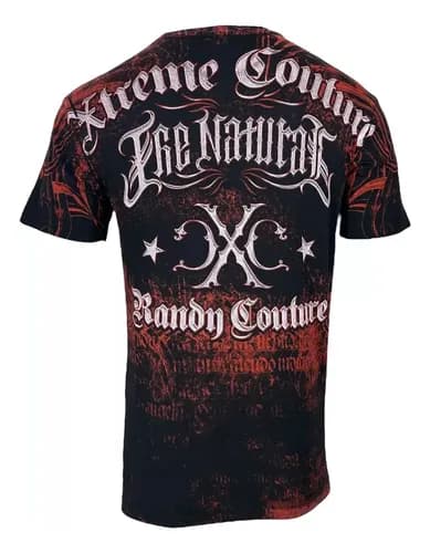 Remera Affliction Men's T-shirt Osiris - A Pedido_exkarg Rojo M 3