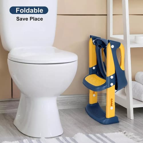Asiento Para Inodoro Niños - A Pedido_exkarg Azul 7