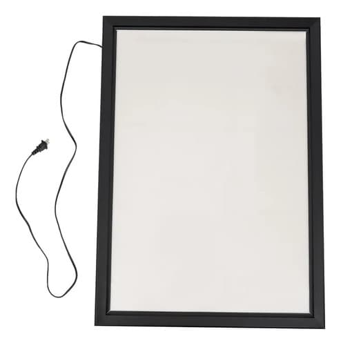 Marco De Póster Led De 24*33'' Retroiluminación - A Pedido Negro 2