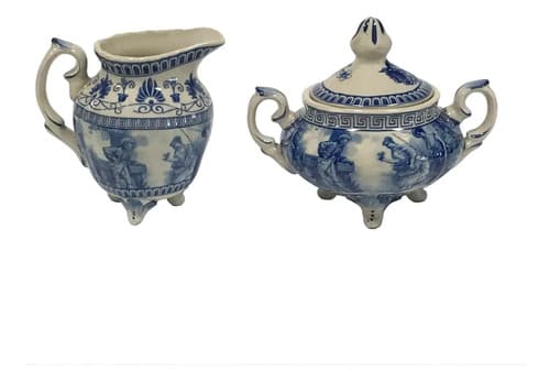 Juego De Té De Porcelana Liberty Blue - A Pedido Azul 2