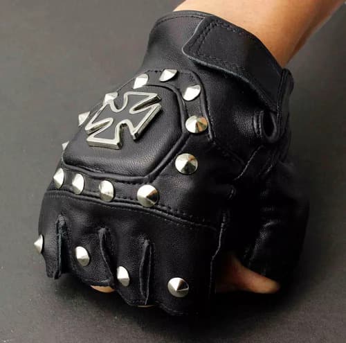 Guantes Men Punk Rocker - A Pedido_exkarg Negro 5