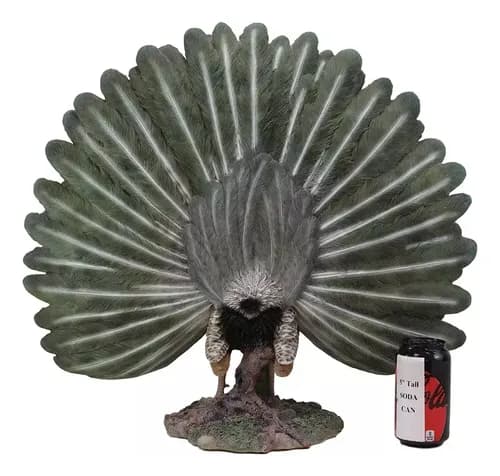 Estatua Pavo Real Exotico - A Pedido_exkarg Azul 3