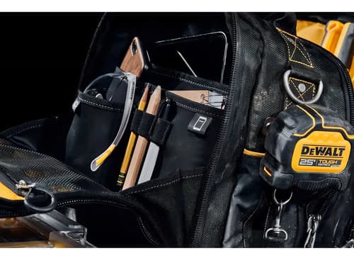 Mochila Para Herramientas Toughsystem Dwst08025 Dewalt Color Negro 7