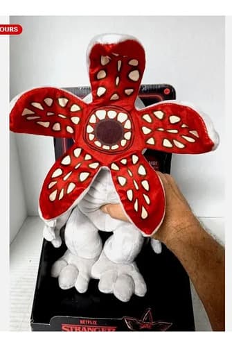 Muñeco Peluche Stranger Things Demogorgon  - A Pedido_exkarg Blanco 2