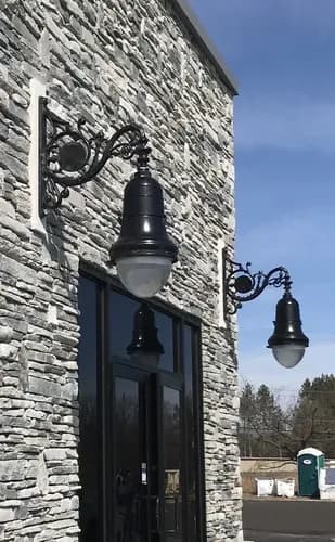 Farol Original Nyc Street Light - A Pedido Negro 4