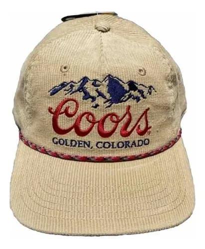 Gorra Coors Corduroy Hat Cap - A Pedido_exkarg Marrón M