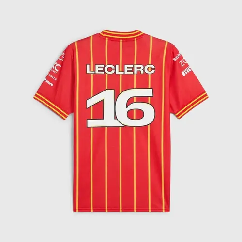 Remera Ferrari F1 Charles Leclerc #16 - A Pedido_exkarg Rojo 38 2