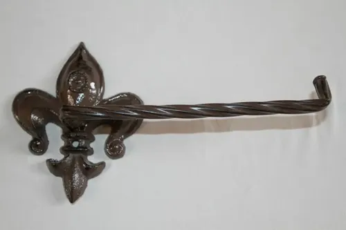 Set Accesorios Fleur De Lis Bathroom - A Pedido_exkarg Negro 5