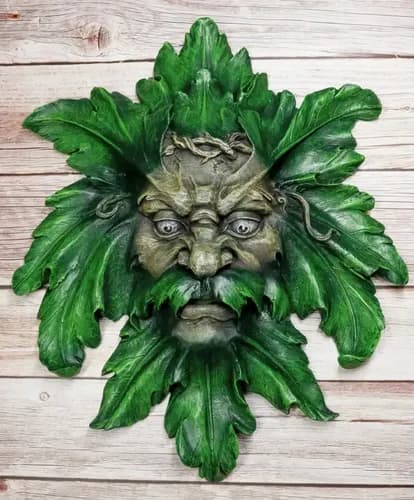 Placa Decorativa De Pared Enigma - A Pedido_exkarg Green Face 5