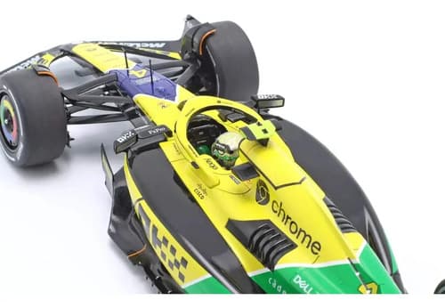 Auto 1:18th Mclaren F1 Mcl38 Lando Norris - A Pedido_exkarg Amarillo 2