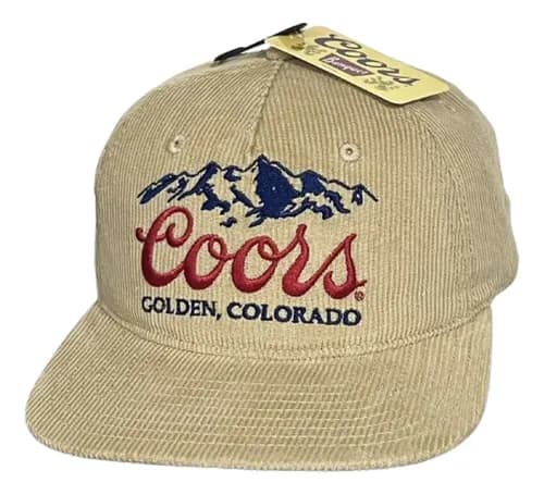 Gorra Coors Beer Corduroy - A Pedido_exkarg Marrón M