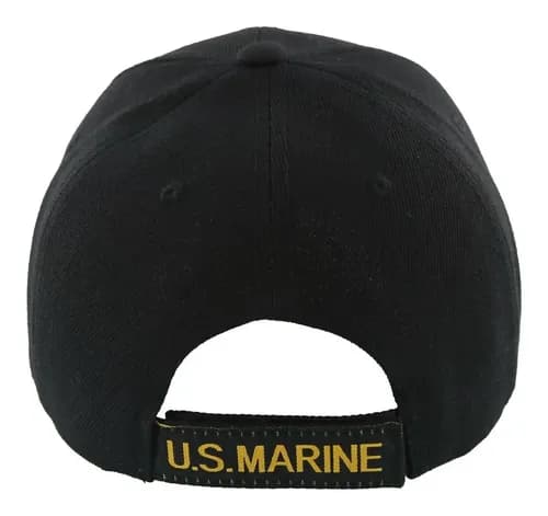 Gorra Us Marine Corps Usmc - A Pedido_exkarg Negro Xxx 3