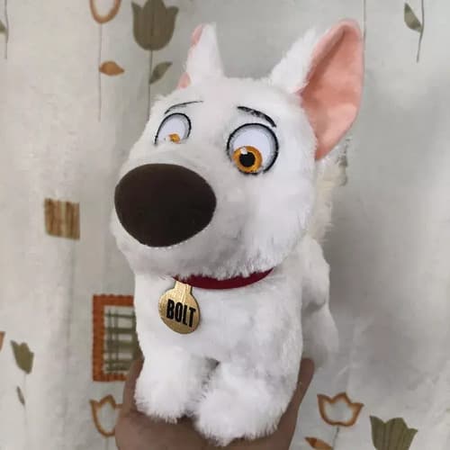 Perro Peluche Bolt Disney - A Pedido_exkarg Blanco 5