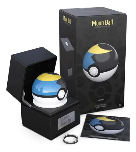 Bola Pokemon Moon Ball Prop Authentic Licensed - A Pedido 3