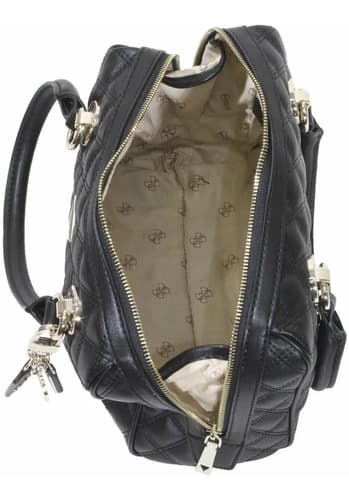 Cartera Guess Cessily Quilted Box - A Pedido_exkarg Negro 8