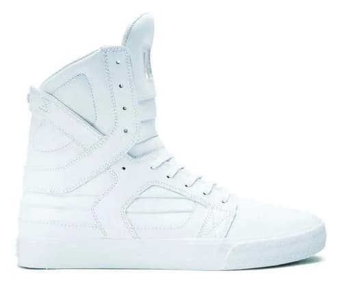 Botitas Supra Men's Skytopii - A Pedido_exkarg Blanco 34,5 Ar