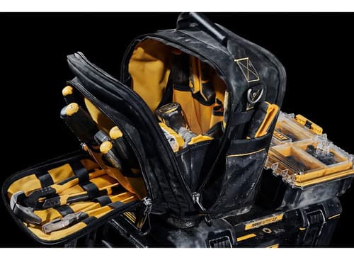 Mochila Para Herramientas Toughsystem Dwst08025 Dewalt Color Negro 5