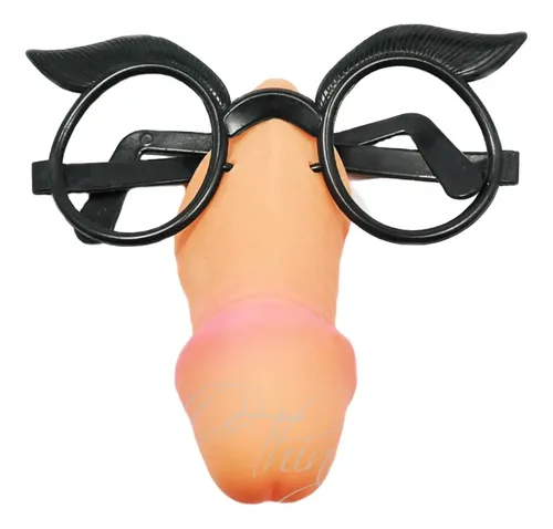 Lentes De Broma Con Nariz De Pene - A Pedido_exkarg