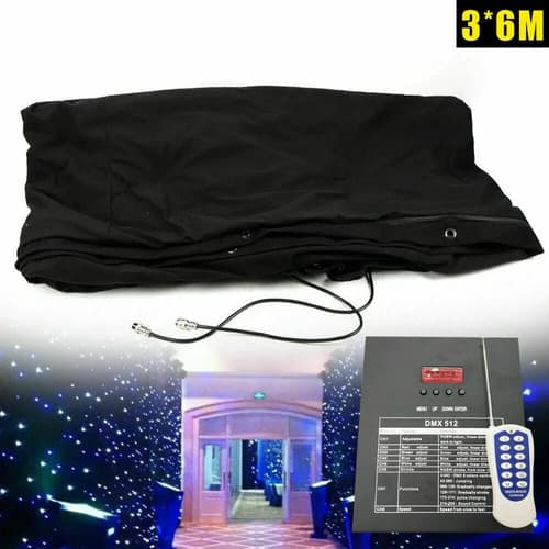 Cortina De Estrellas Led Cielo Estrellado Dmx512 - A Pedido Azul 5