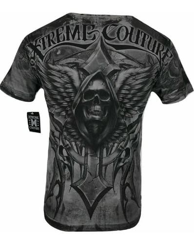 Remera Xtreme Couture Last Scream - A Pedido_exkarg Negro Xxxx 2