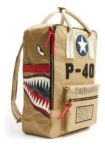 Mochila Curtiss P-40 Warhawk Flying - A Pedido_exkarg Marrón 2