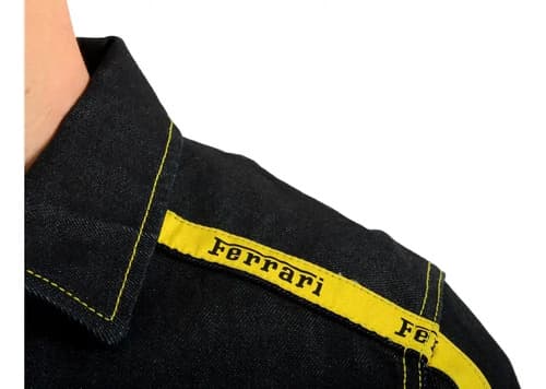 Campera Original Ferrari Italy Made - A Pedido_exkarg Azul 38 2