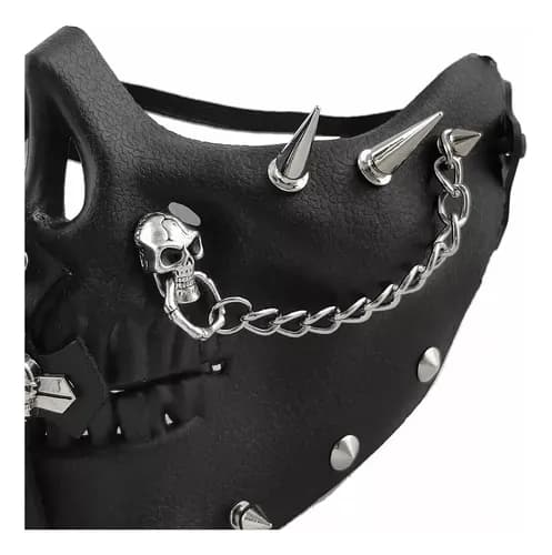 Mascara Cuero Cross Steampunk - A Pedido_exkarg Steam 2