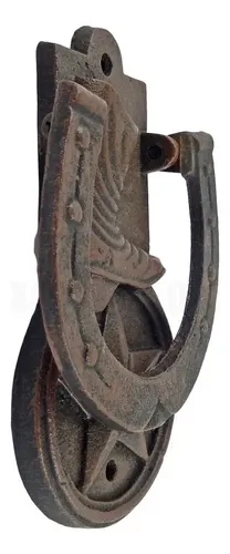Llamador De Puertas Horseshoe Boot - A Pedido_exkarg 3