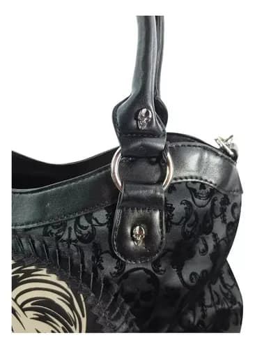 Cartera Goth Steampunk Black - A Pedido_exkarg Negro Dorado 4