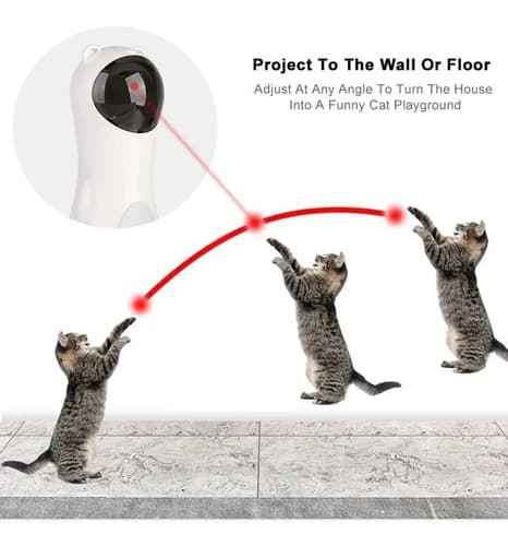 Juguete Laser Interactivo Para Gatos - A Pedido_exkarg 6